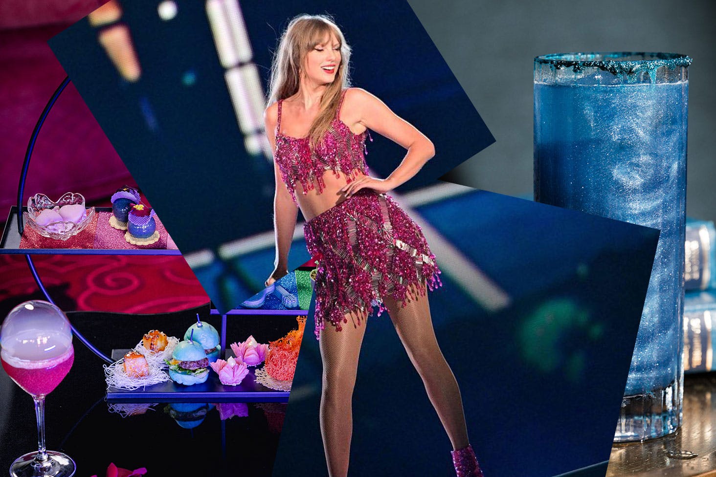 A collage featuring taylor swift-inspired events happening in Sydney